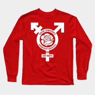 Social Democrats & Democratic Socialists for LGBT rights Long Sleeve T-Shirt